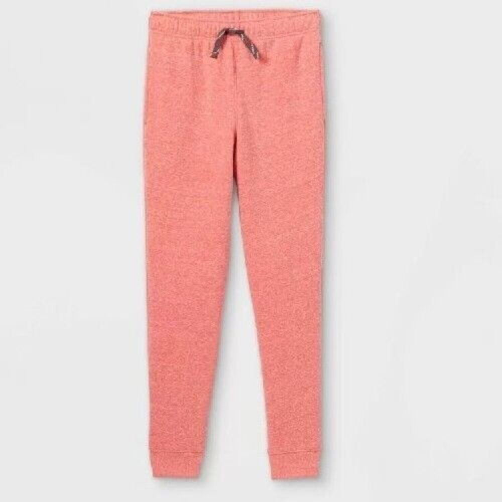 Boys' Fleece Jogger Sweatpants -Cat & Jack Red Size Medium